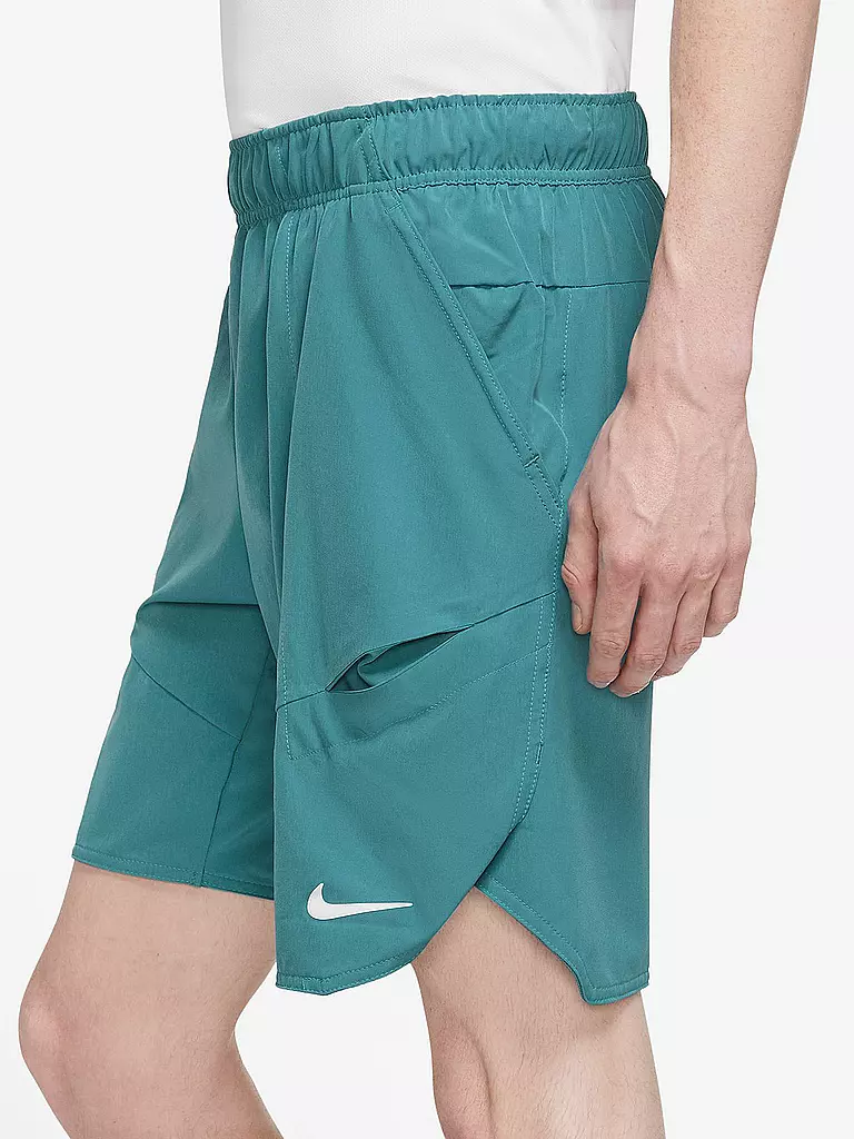 NIKE | Herren Tennisshort NikeCourt Dri-FIT Advantage | petrol