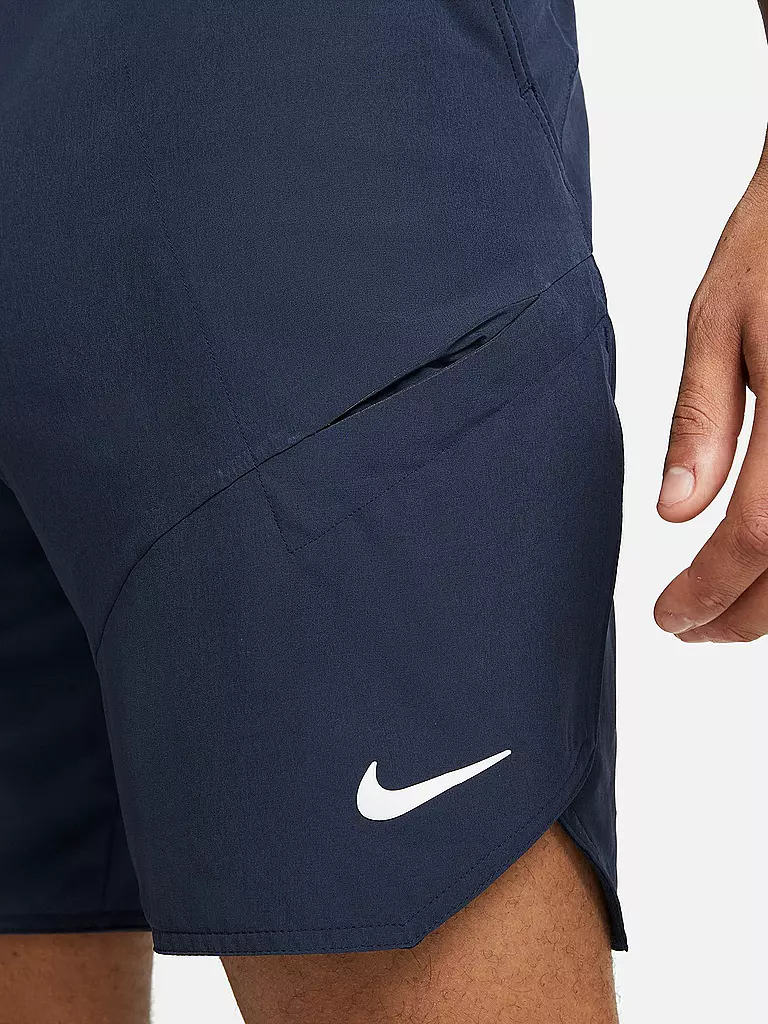 NIKE | Herren Tennisshort NikeCourt Dri-FIT Advantage | dunkelblau