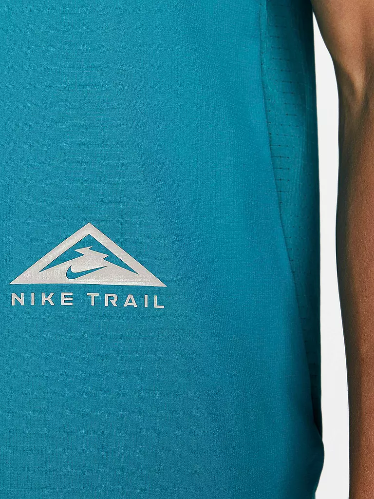 NIKE | Herren Trail Laufshirt Dri-FIT Rise 365 | blau