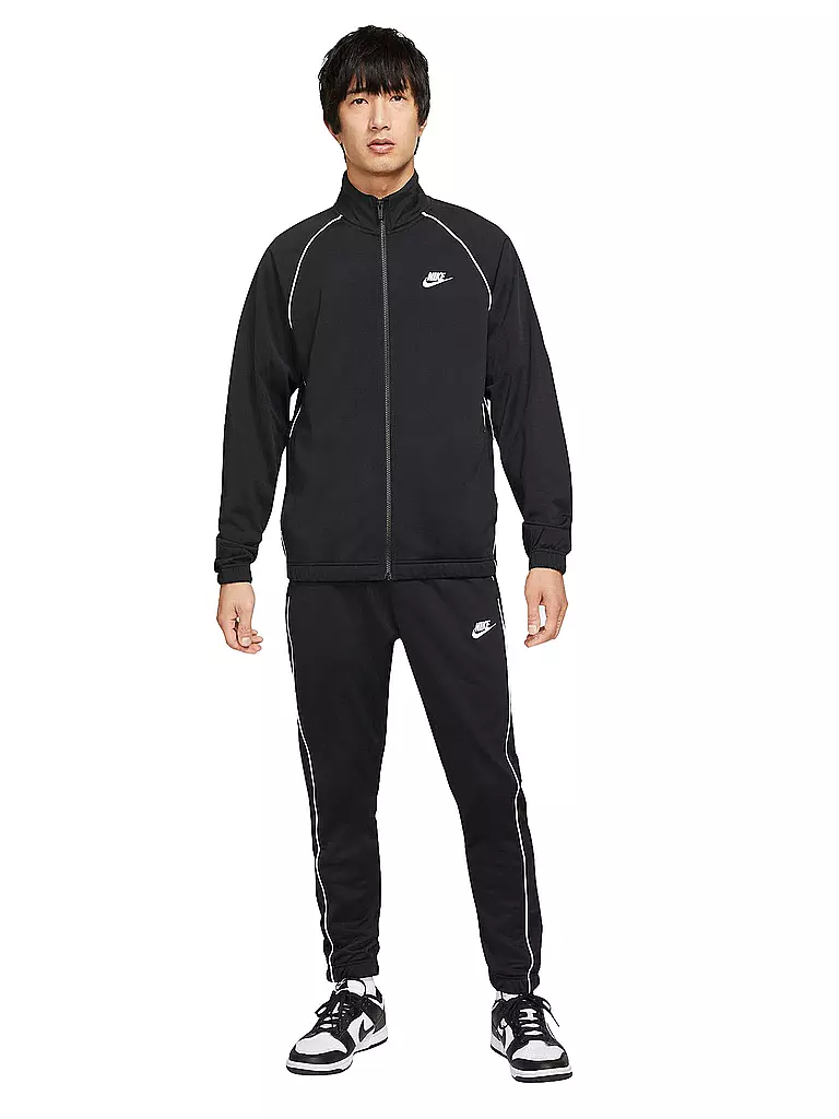 NIKE | Herren Trainingsanzug Sportswear | schwarz