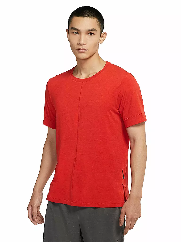 NIKE | Herren Yogashirt Dri-FIT | rot