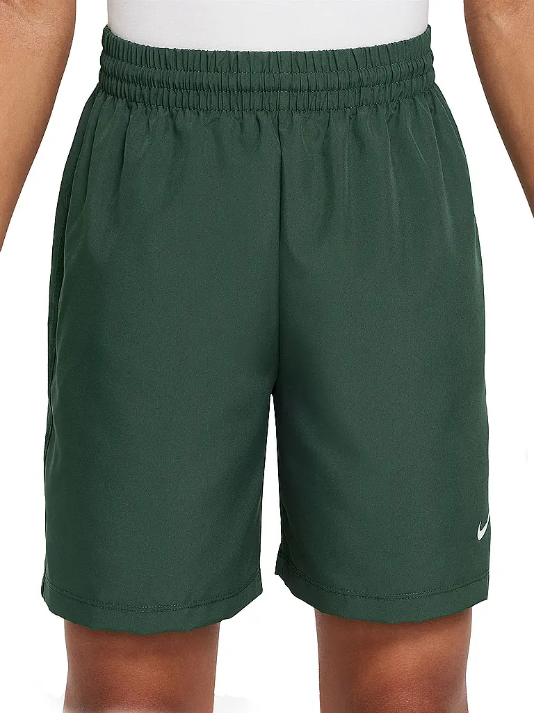 NIKE | Jungen Fitnessshort Dri-FIT Multi+ | Dunkelgrün