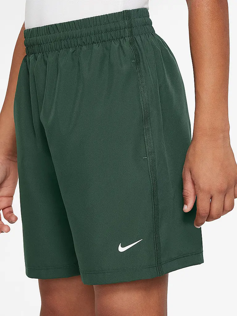 NIKE | Jungen Fitnessshort Dri-FIT Multi+ | Dunkelgrün