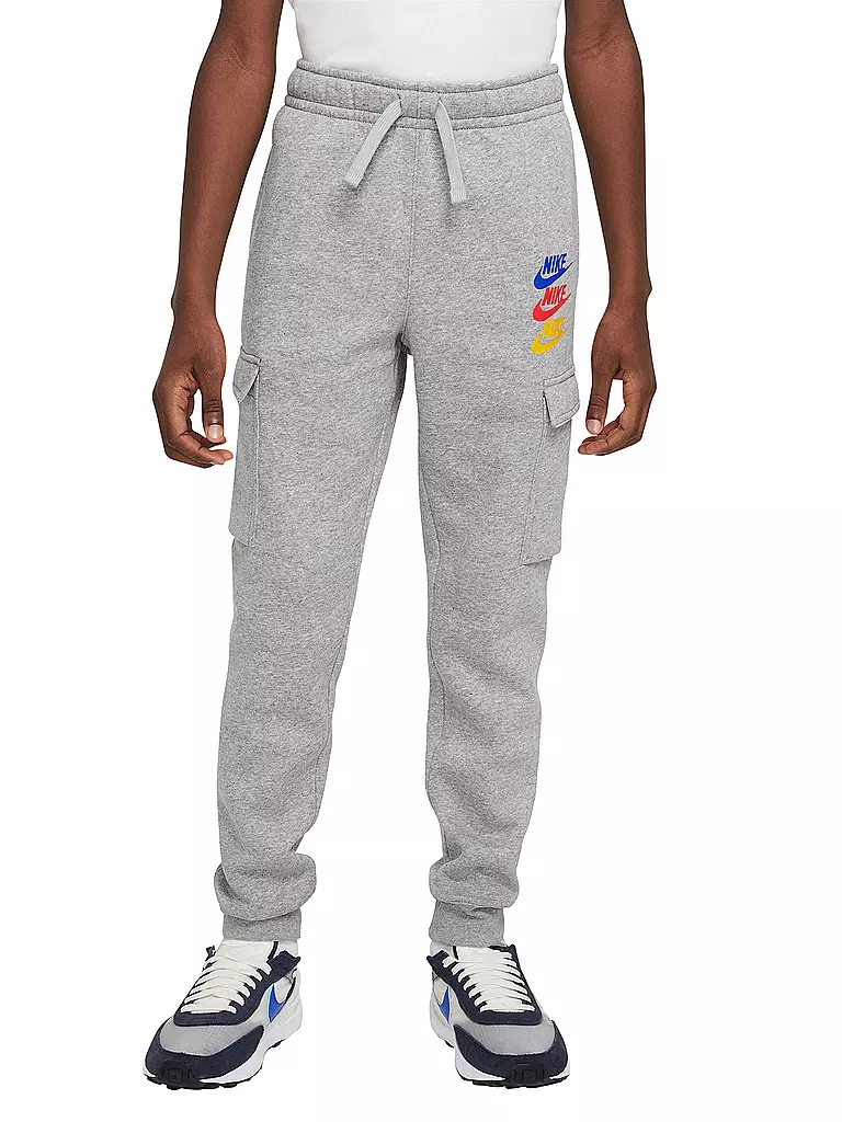 NIKE | Jungen Jogginghose Sportswear Standard Issue | grau