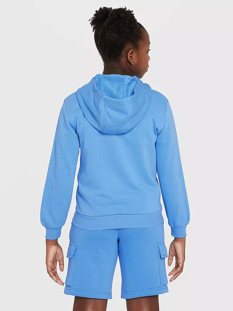 NIKE | Jungen Kapuzenjacke NSW Club French Terry | hellblau