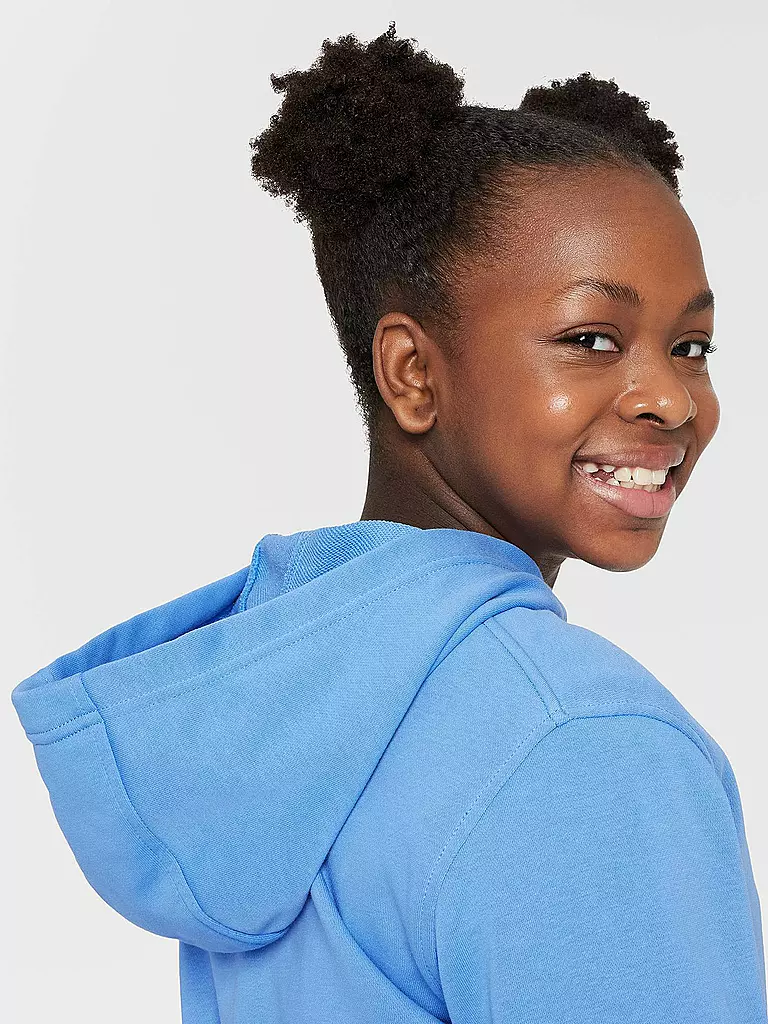 NIKE | Jungen Kapuzenjacke NSW Club French Terry | hellblau
