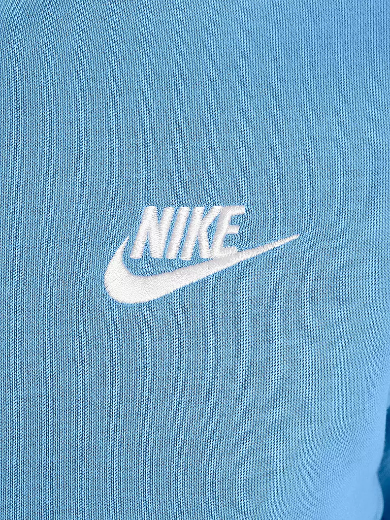 NIKE | Jungen Kapuzenjacke NSW Club French Terry | hellblau