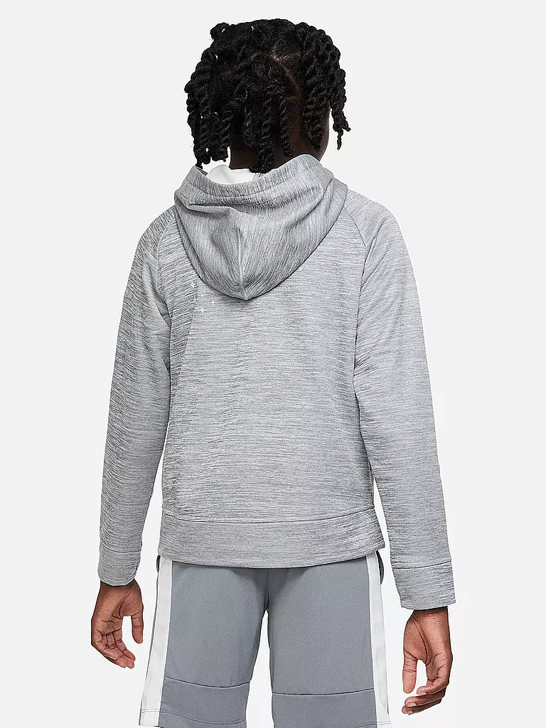 NIKE | Jungen Kapuzenjacke Therma-FIT | grau