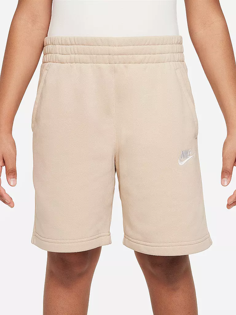 NIKE | Jungen Short Sportswear Club Fleece | camel