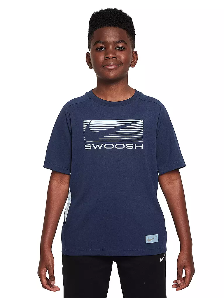 NIKE | Jungen T-Shirt Multi Dri-FIT | dunkelblau