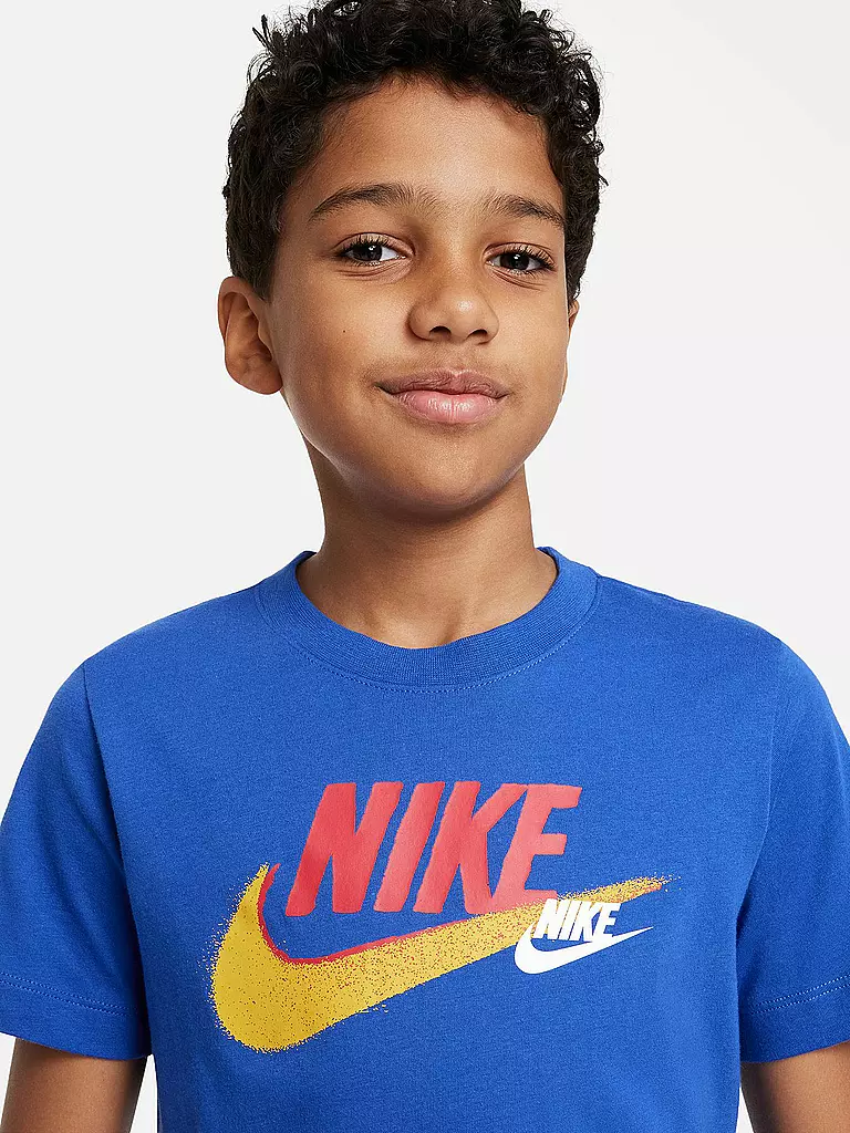 NIKE | Jungen T-Shirt Sportswear Standard Issue | blau