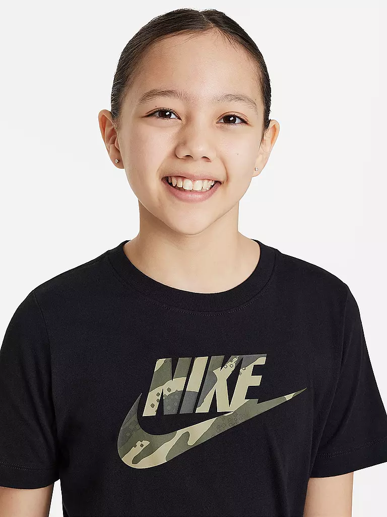 NIKE | Jungen T-Shirt Sportswear | schwarz