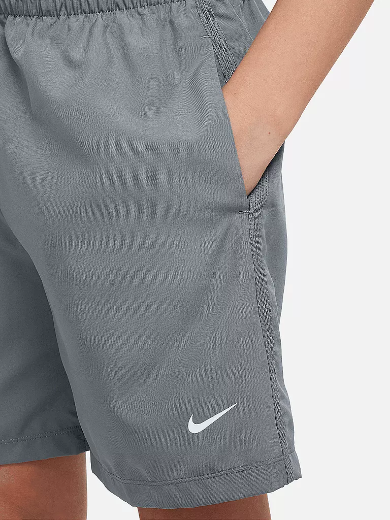 NIKE | Kinder Fitnessshort Dri-FIT Multi+ | grau