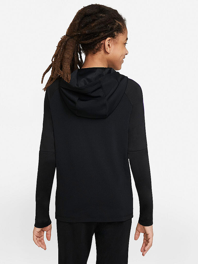 NIKE | Kinder Fußball Hoodie Dri-FIT Kylian Mbappé | schwarz