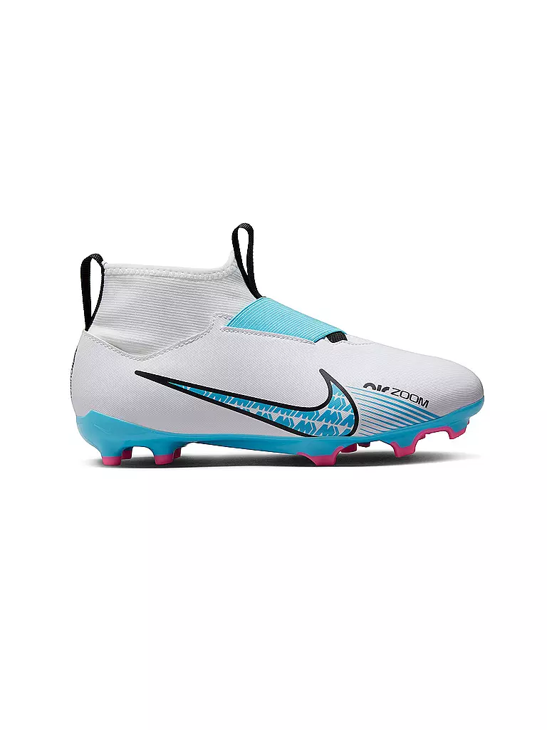 Bevestigen aan Uitleg naaimachine NIKE Kinder Fußballschuhe Jr. Zoom Mercurial Superfly 9 Academy FG/MG weiss