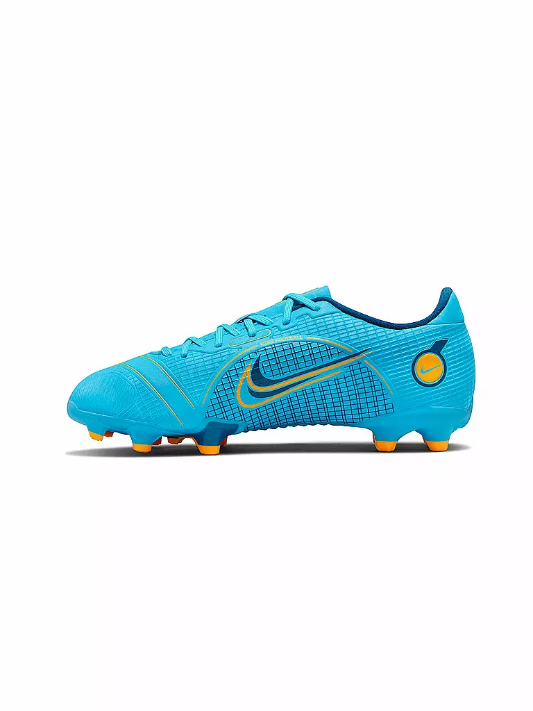 NIKE | Kinder Fußballschuhe Nocken Jr. Mercurial Vapor 14 Academy MG | blau