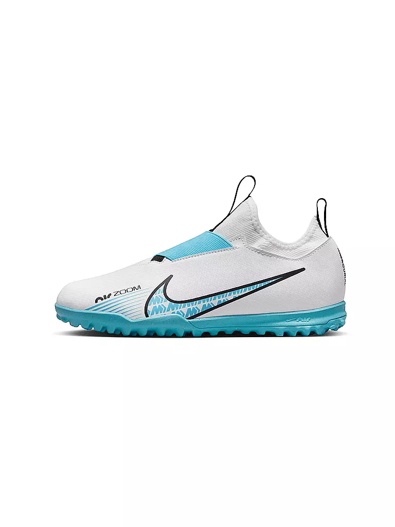 NIKE | Kinder Fußballschuhe Turf Jr. Zoom Mercurial Vapor 15 Academy TF | weiss