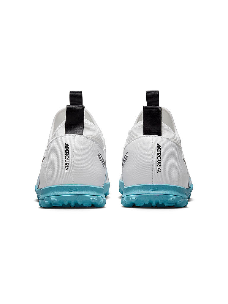 NIKE | Kinder Fußballschuhe Turf Jr. Zoom Mercurial Vapor 15 Academy TF | weiss