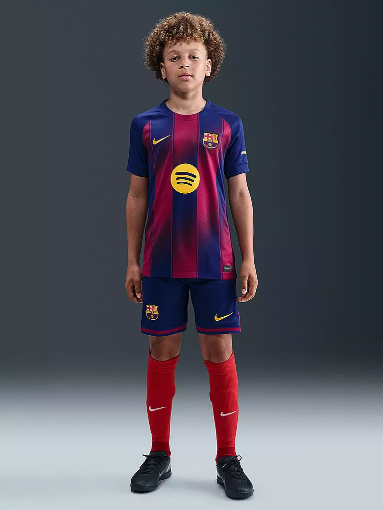 NIKE | Kinder Fußballtrikot FC Barcelona Heim | blau