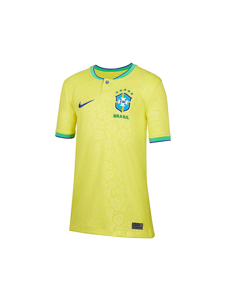 NIKE | Kinder Heimtrikot Brasilien WM 2022 | gelb