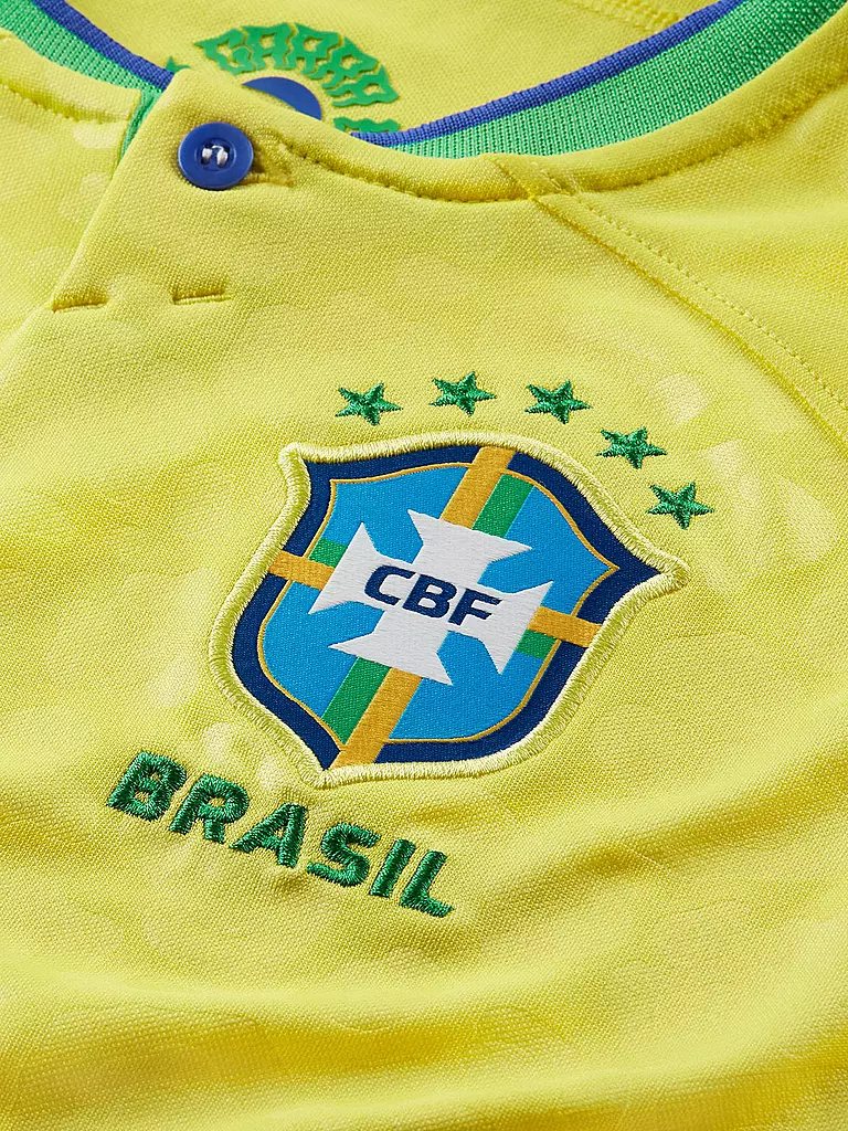 NIKE | Kinder Heimtrikot Brasilien WM 2022 | gelb