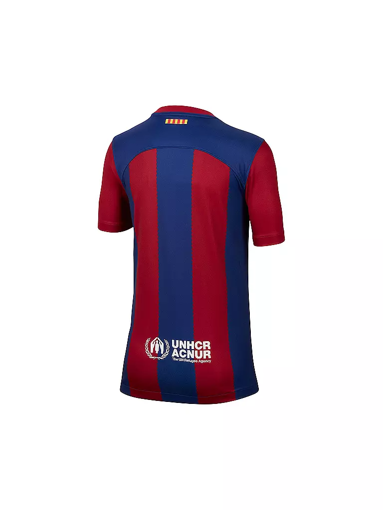 NIKE | Kinder Heimtrikot FC Barcelona 2023/24 Stadium | blau