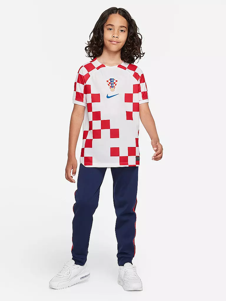 NIKE | Kinder Heimtrikot Kroatien WM 2022 | weiss