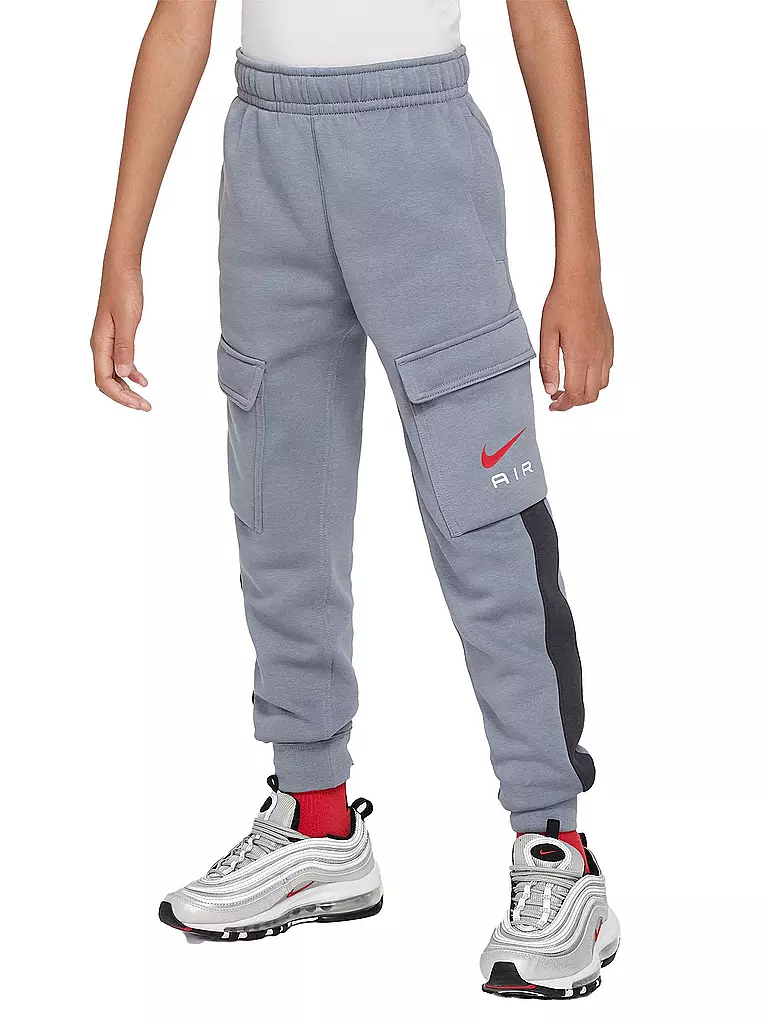 NIKE | Kinder Jogginghose Cargo Fleece | grau