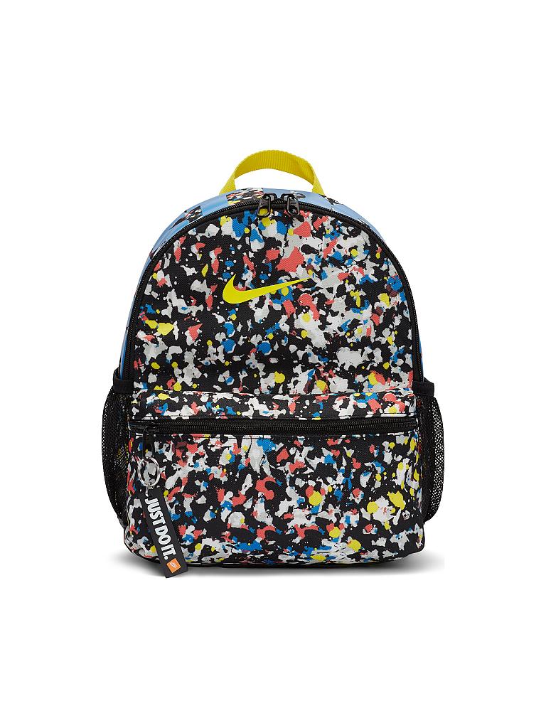 NIKE Kinder Rucksack Bunt mit Print 11L schwarz
