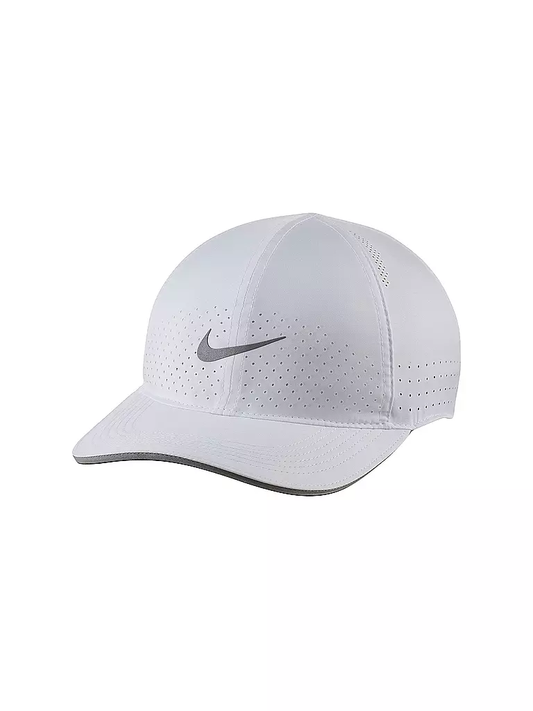 NIKE | Laufkappe Dri-FIT Aerobill Featherlight | weiss