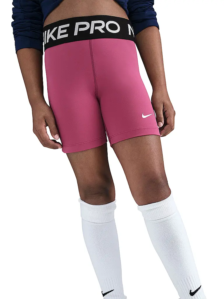 NIKE | Mädchen Fitnessshort G NP DF 5"  | beere