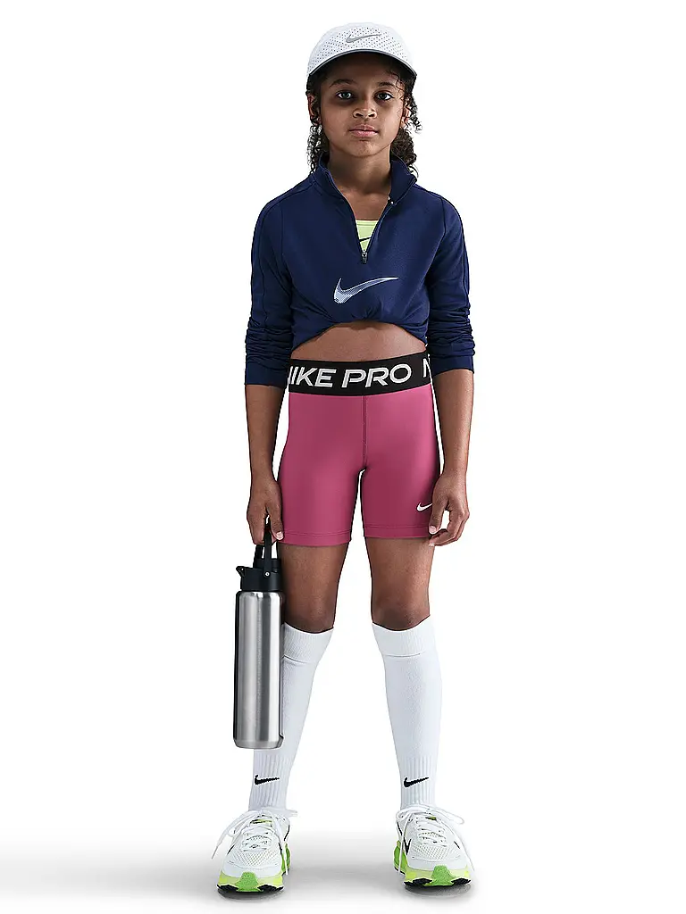 NIKE | Mädchen Fitnessshort G NP DF 5"  | beere