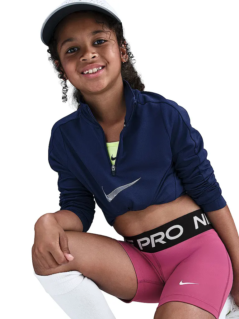 NIKE | Mädchen Fitnessshort G NP DF 5"  | beere