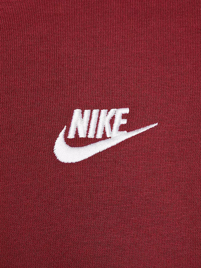 NIKE | Mädchen Kapuzenjacke Sportswear Club Fleece | dunkelrot