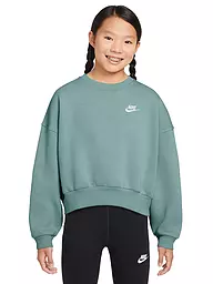 NIKE | Mädchen Sweatshirt Sportswear Club Fleece | Petrol