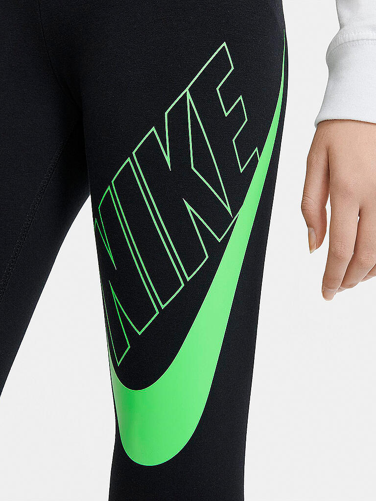 NIKE | Mädchen Tight Sportswear Air Favorites Graphics | schwarz