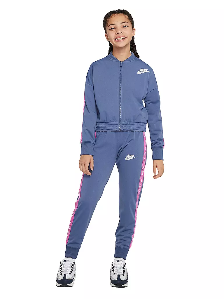 NIKE | Mädchen Trainingsanzug  | blau