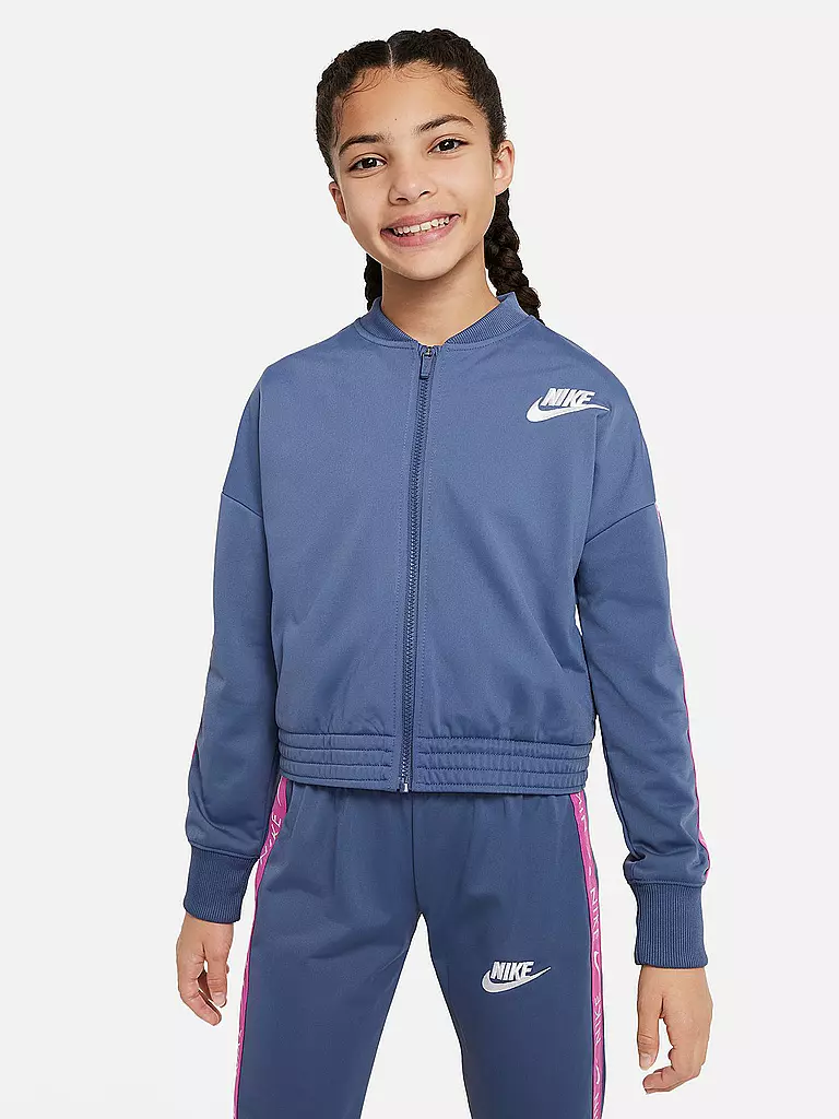 NIKE | Mädchen Trainingsanzug | blau