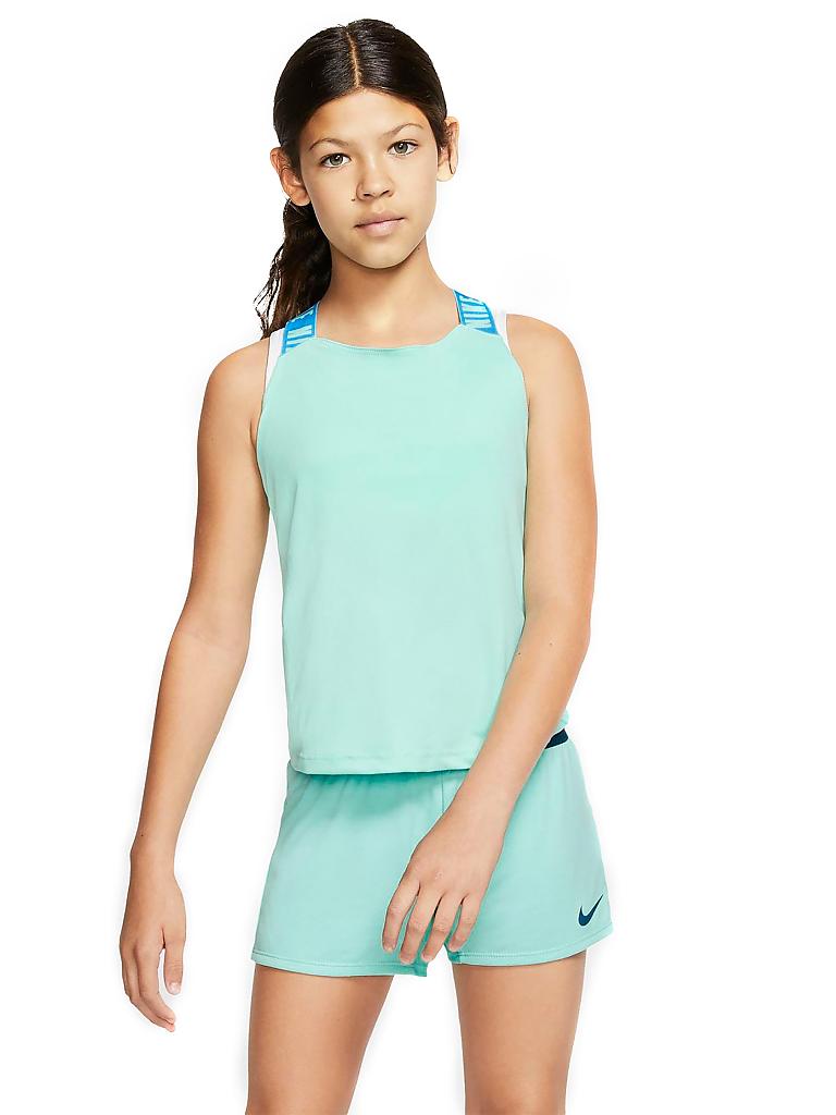 12 Jähriges Mädchen Im Bh NIKE Mädchen Fitness-Top türkis