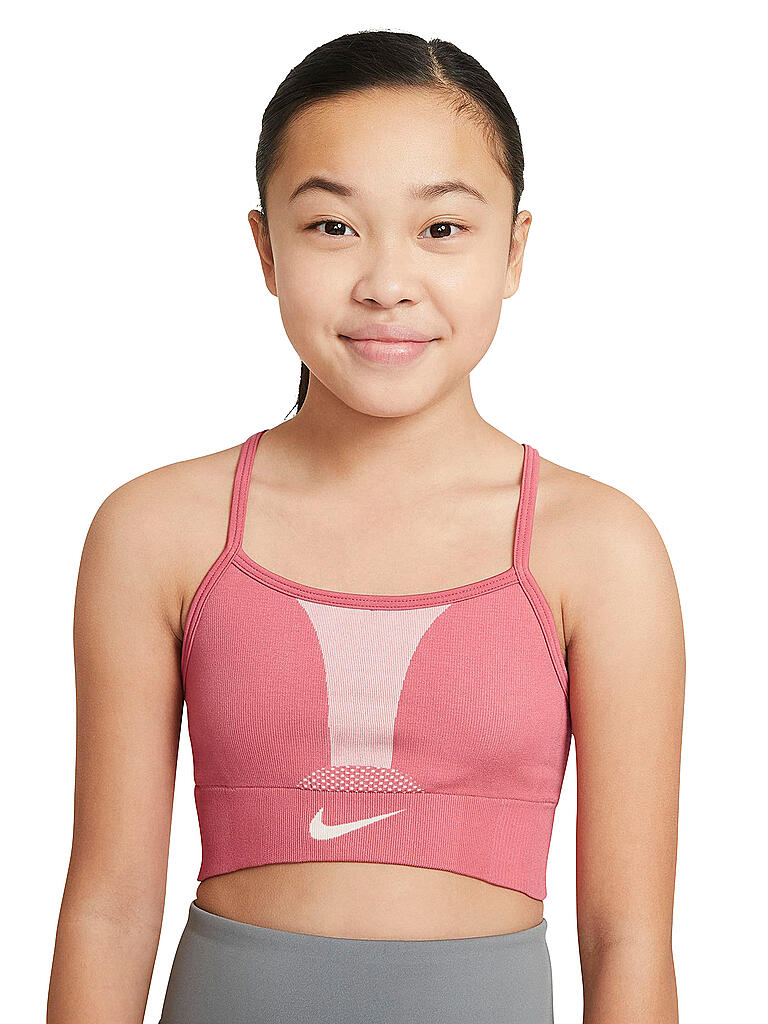 NIKE M dchen Sport BH Dri FIT Indy Low Support Rosa nike-m-dchen-sport-bh-dri-fit-indy-low-support-rosa