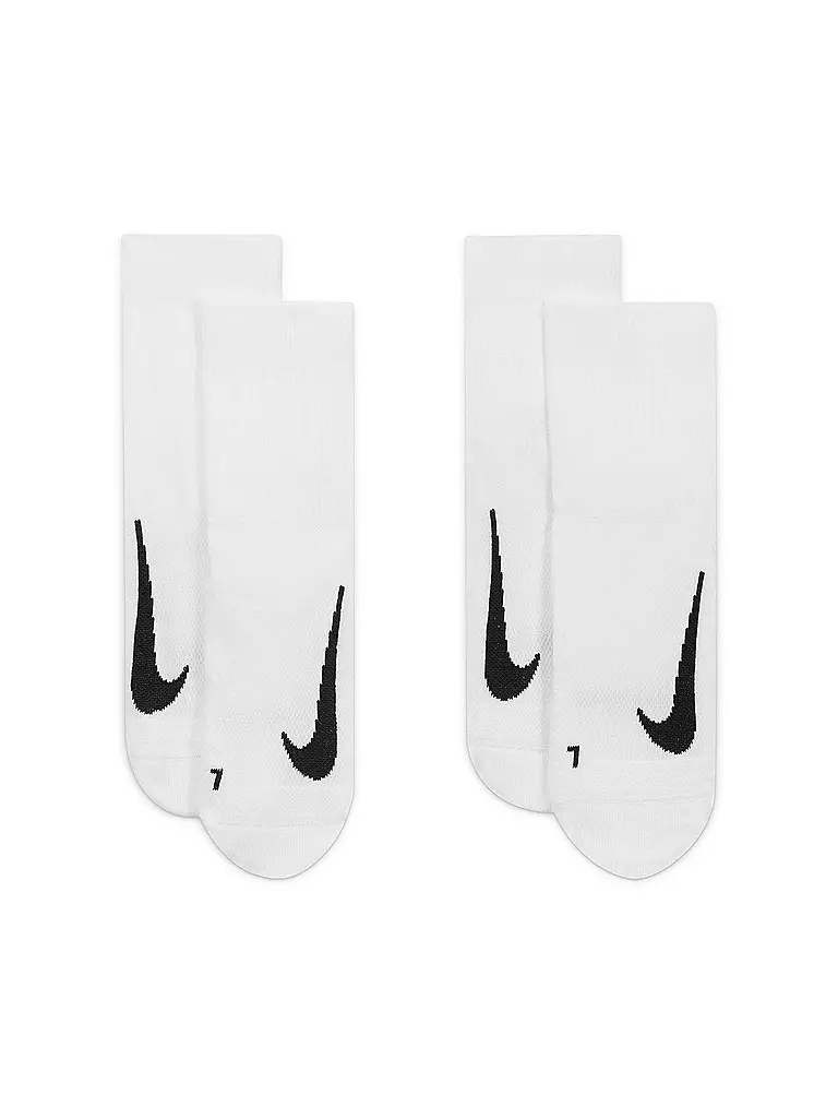 NIKE | Tennissocken NikeCourt Multiplier Max 2er Pkg. | weiss