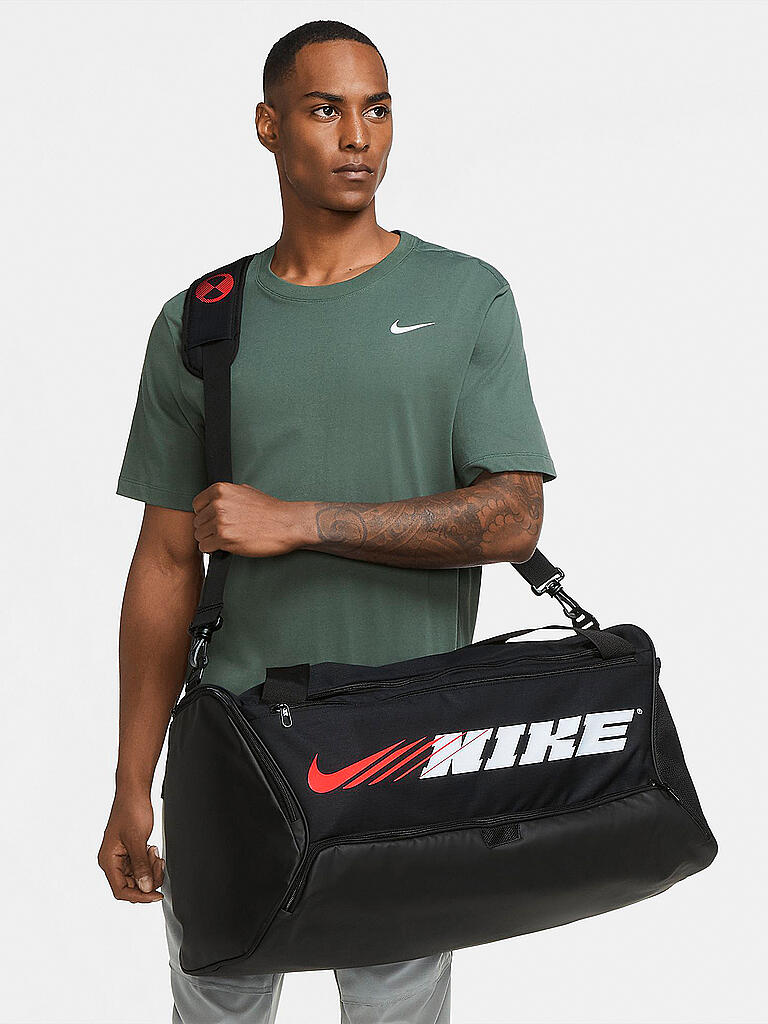 NIKE | Trainingstasche Brasilia Duffel M | schwarz