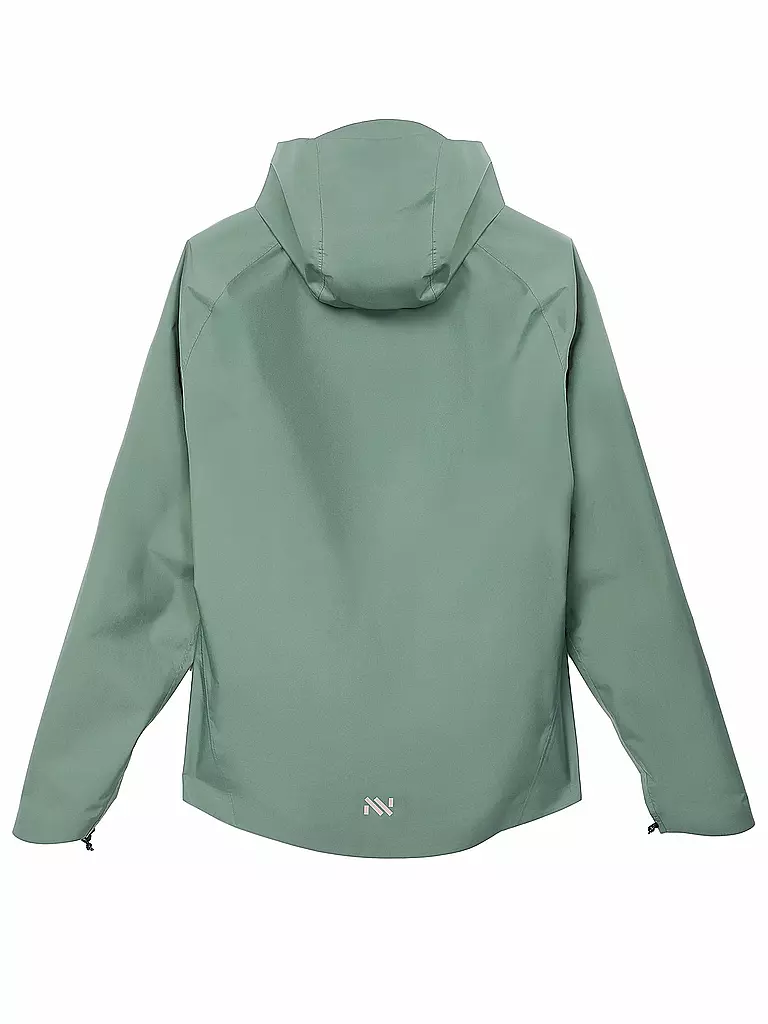 NNORMAL | Damen Laufjacke Trail Rain | dunkelgrün