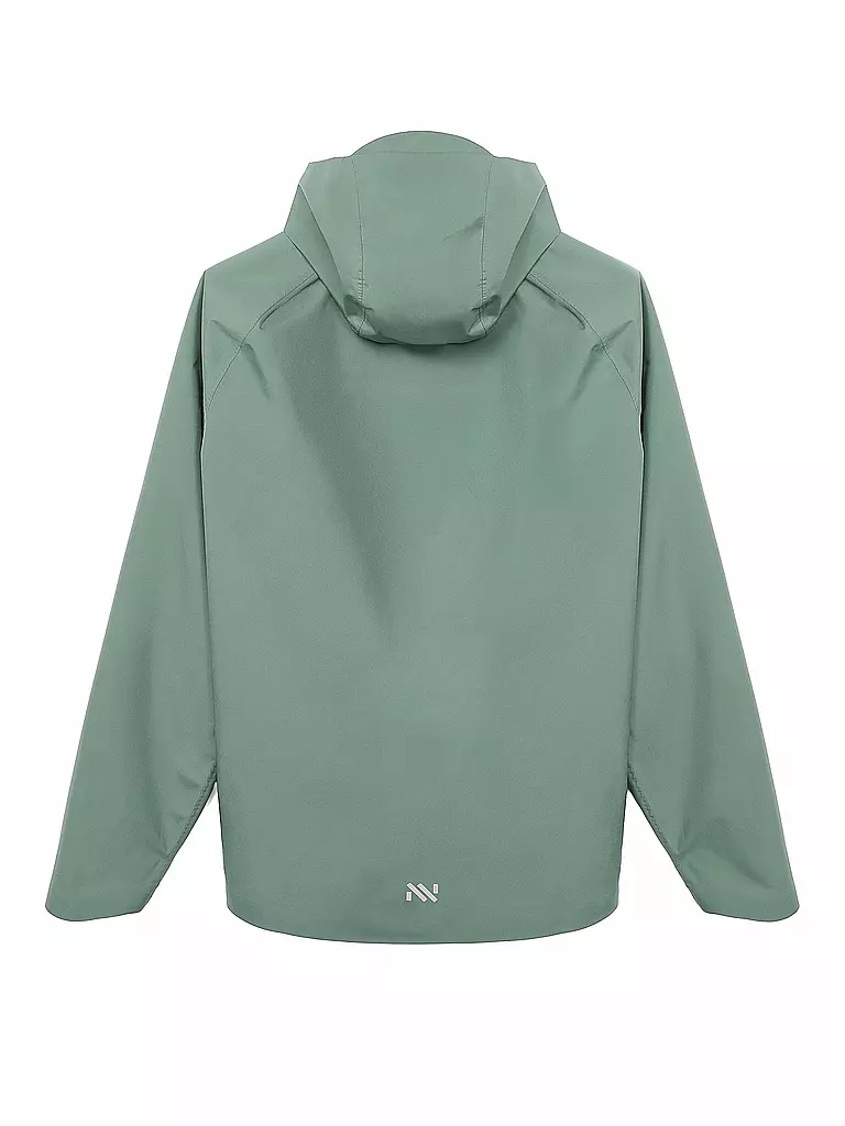 NNORMAL | Herren Laufjacke Trail Rain | dunkelgrün