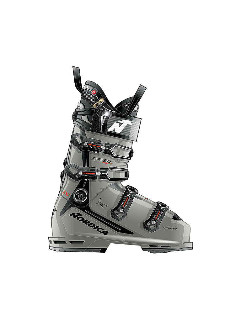 NORDICA Herren Skischuhe Speedmachine 3 120 (GW) grau | 30,5 (46)