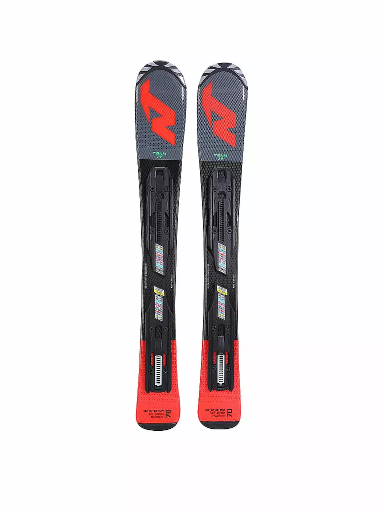 NORDICA | Kinderski Set Team J R FDT + JR 4.5 FDT 21/22 | grau