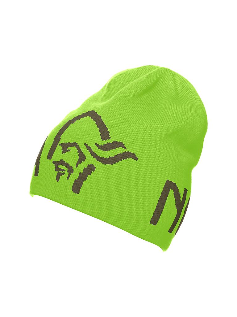 NORRØNA | Beanie Logo | grün