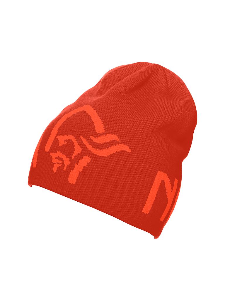 NORRØNA | Beanie Logo | orange
