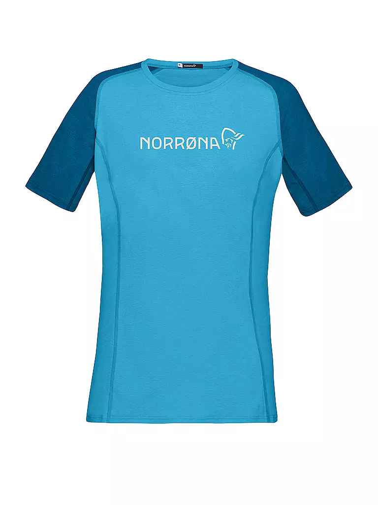 NORRØNA | Damen Funktionsshirt fjørå  equaliser lightweight | blau