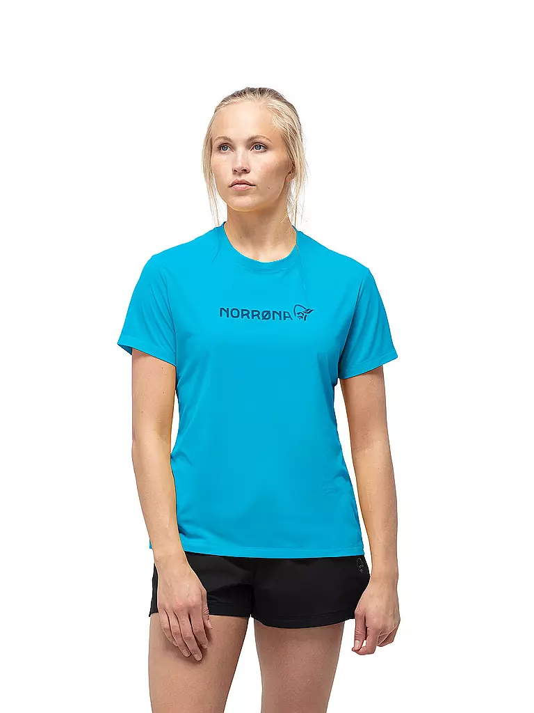 NORRØNA | Damen Funktionsshirt norrøna tech  | blau